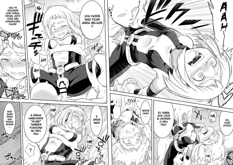 Uraraka Submissa: Fodas Explícitas em HQ Erótica de Boku no Hero