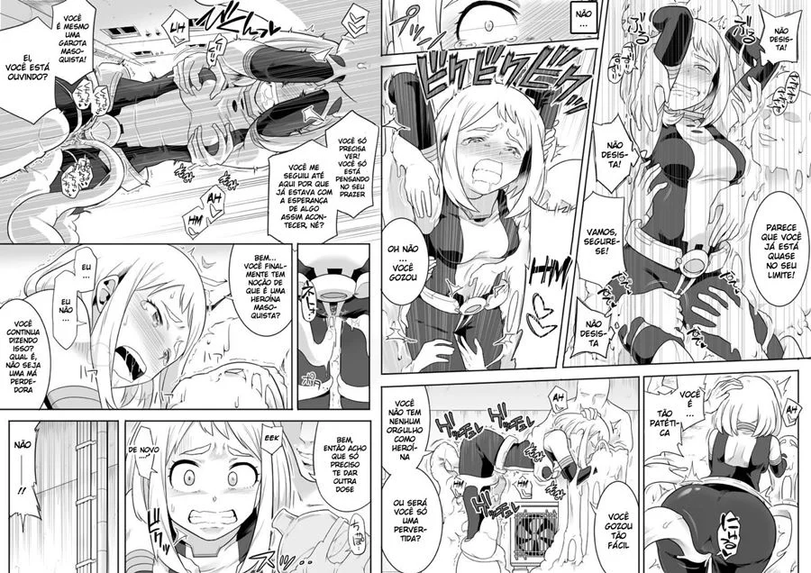 Uraraka Submissa: Fodas Explícitas em HQ Erótica de Boku no Hero
