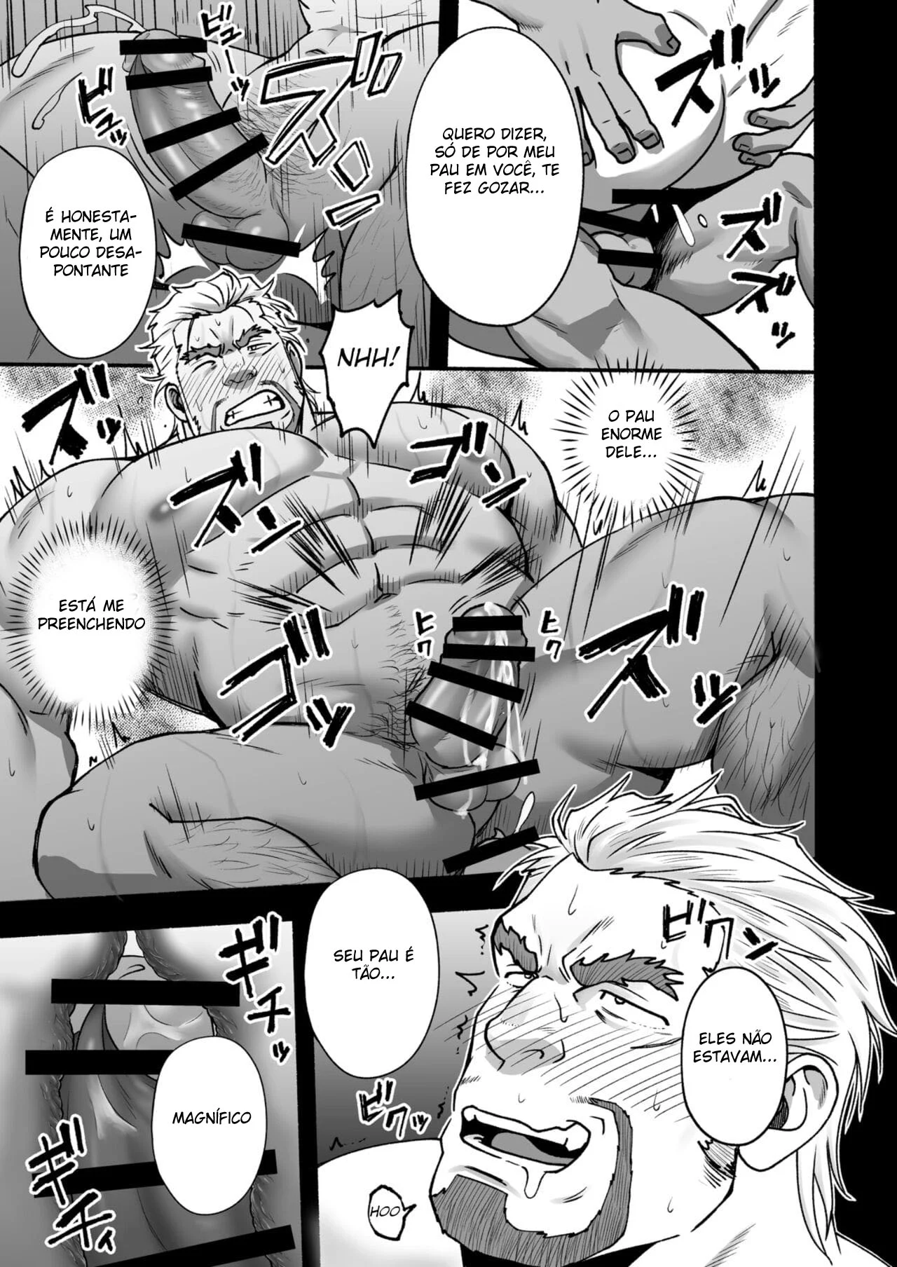 Ursos Selvagens: Sexo Explícito em HQ Yaoi com Cenas Quentes