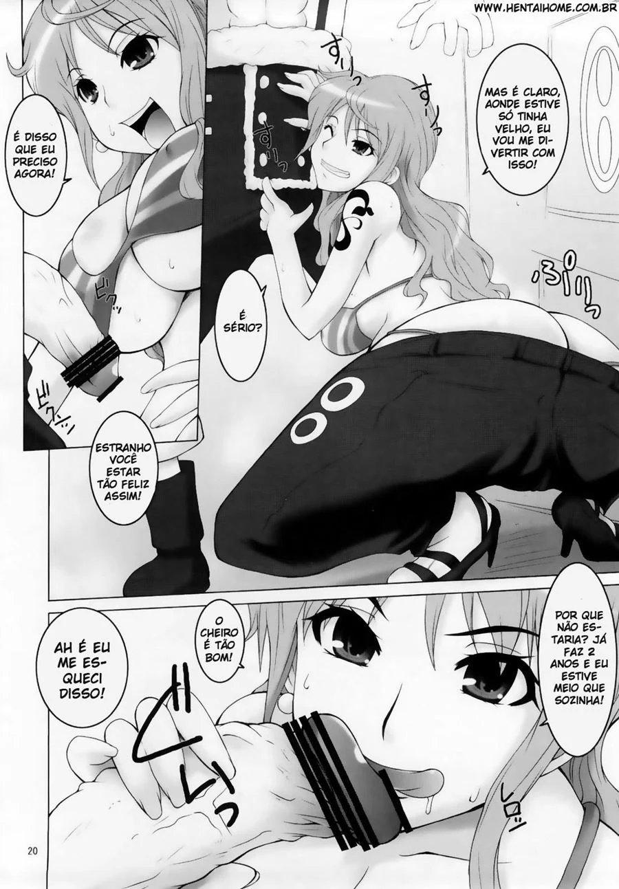 Travessia Carnal com a Nami: Sexo Explícito nos Quadrinhos de One Piece