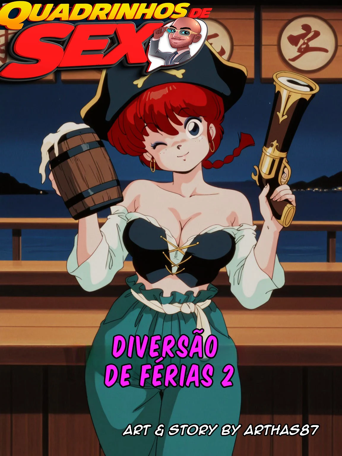 Safadezas de Férias: Hentai Explícito em HQ para Adultos