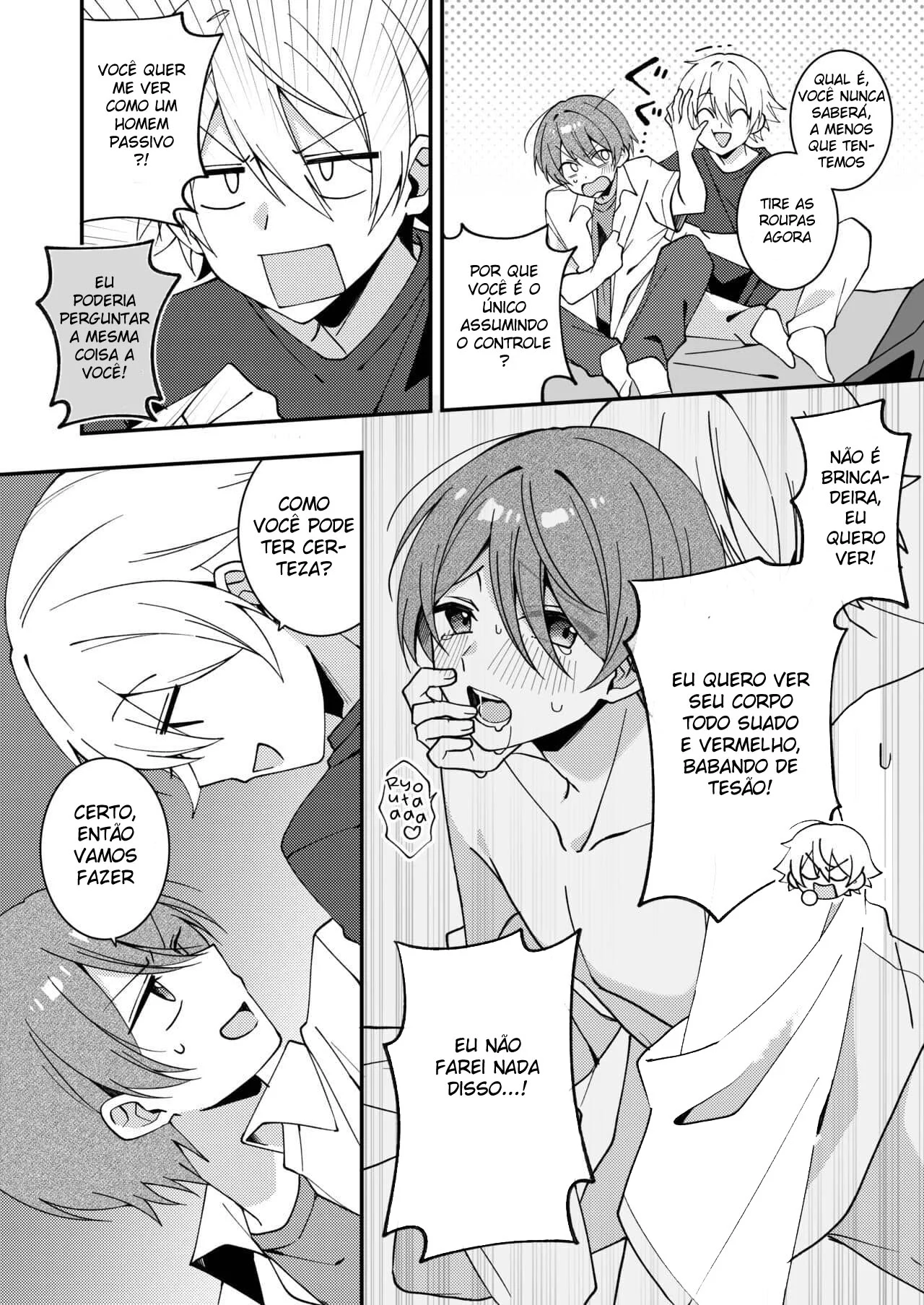 HOT YAOI: Vamos Provar Akiyoshi-kun na Cama, Quer Brincar?