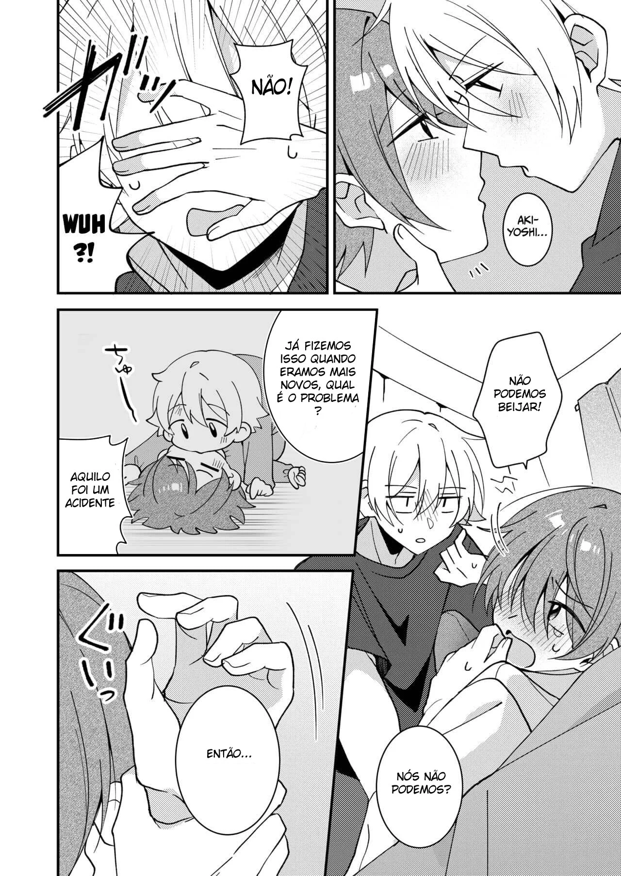 HOT YAOI: Vamos Provar Akiyoshi-kun na Cama, Quer Brincar?