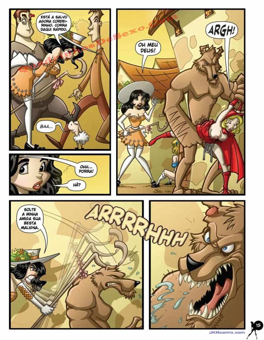 Lobo Devora Chapéuzinho no Bosque: Sexo Brutal nos Quadrinhos Eróticos Lobo Devora Chapéuzinho no Bosque: Sexo Brutal nos Quadrinhos Eróticos