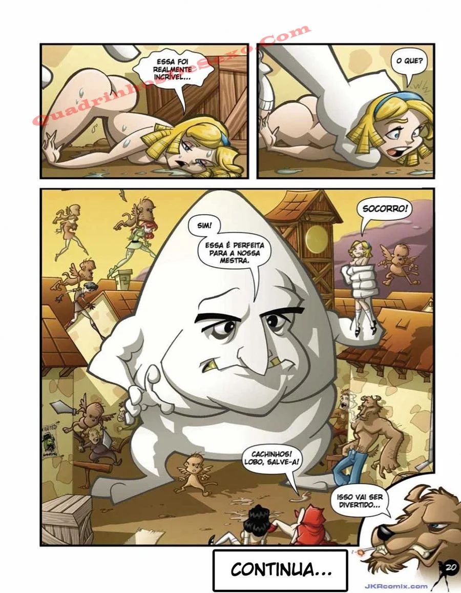 Lobo Devora Chapéuzinho no Bosque: Sexo Brutal nos Quadrinhos Eróticos