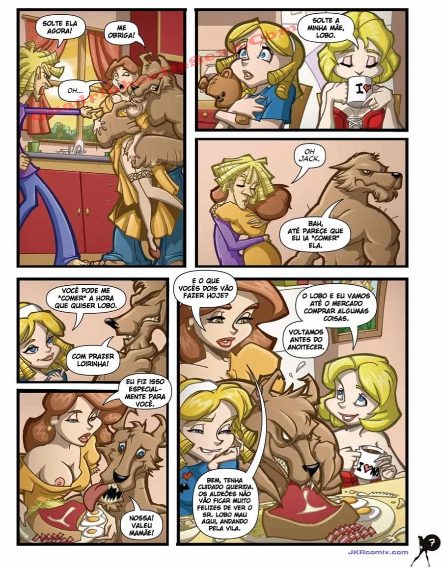 Lobo Devora Chapéuzinho no Bosque: Sexo Brutal nos Quadrinhos Eróticos Lobo Devora Chapéuzinho no Bosque: Sexo Brutal nos Quadrinhos Eróticos