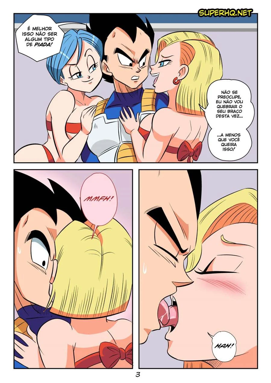 Exploração Picante: Vegeta em Quadrinhos Eróticos de Dragon Ball