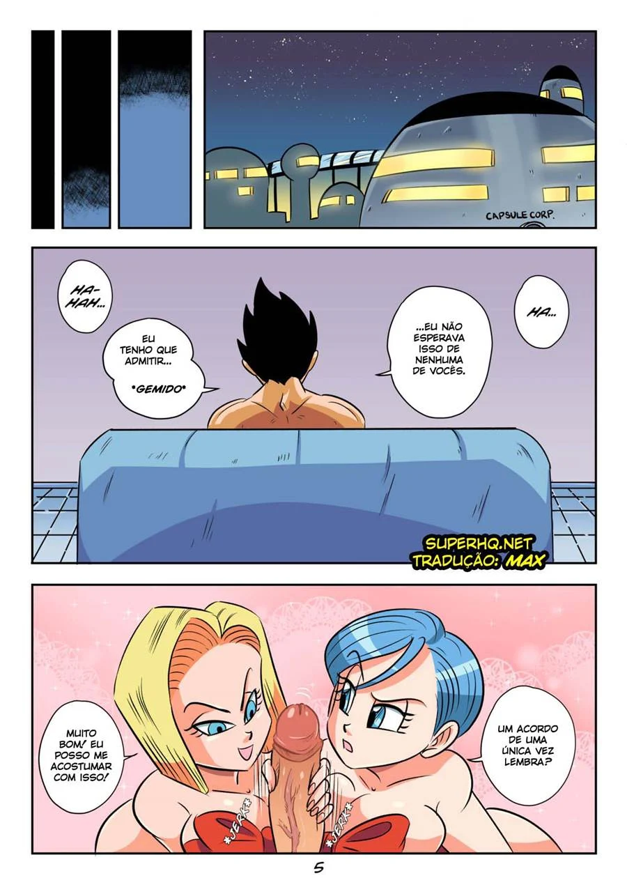 Exploração Picante: Vegeta em Quadrinhos Eróticos de Dragon Ball