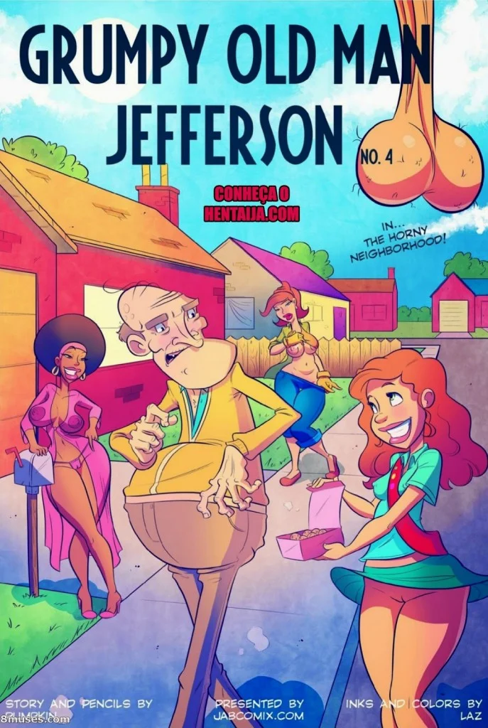 Senhor Jefferson: Aposentado Tarado em Ação - Hentai Explícito e Safado