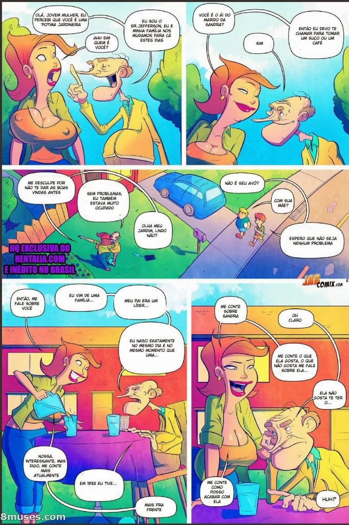 Senhor Jefferson: Aposentado Tarado em Ação - Hentai Explícito e Safado