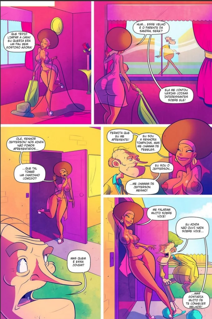 Senhor Jefferson: Aposentado Tarado em Ação - Hentai Explícito e Safado