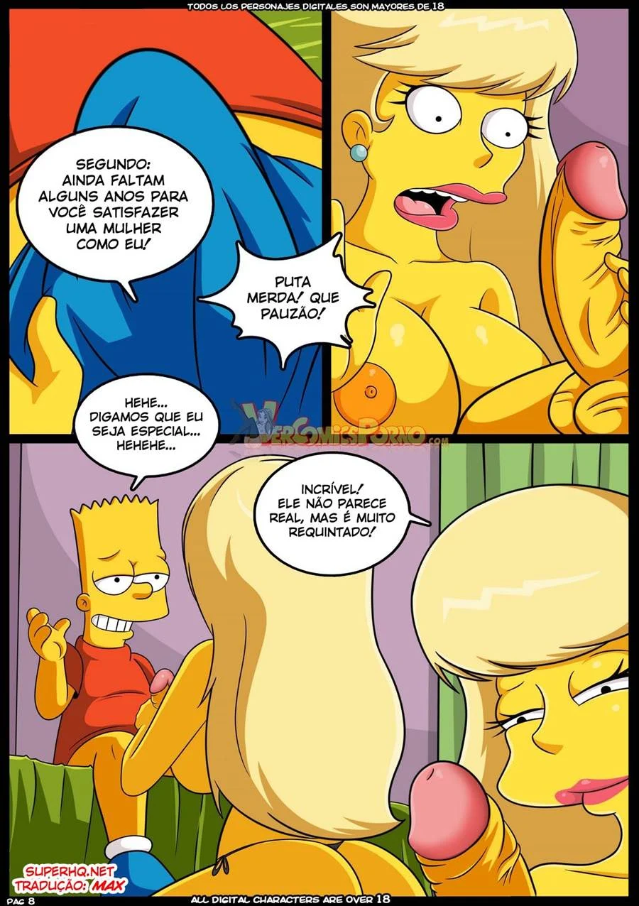 Hentai dos Simpsons: Quadrinhos Obscenos de Sexo Explícito Hentai dos Simpsons: Quadrinhos Obscenos de Sexo Explícito