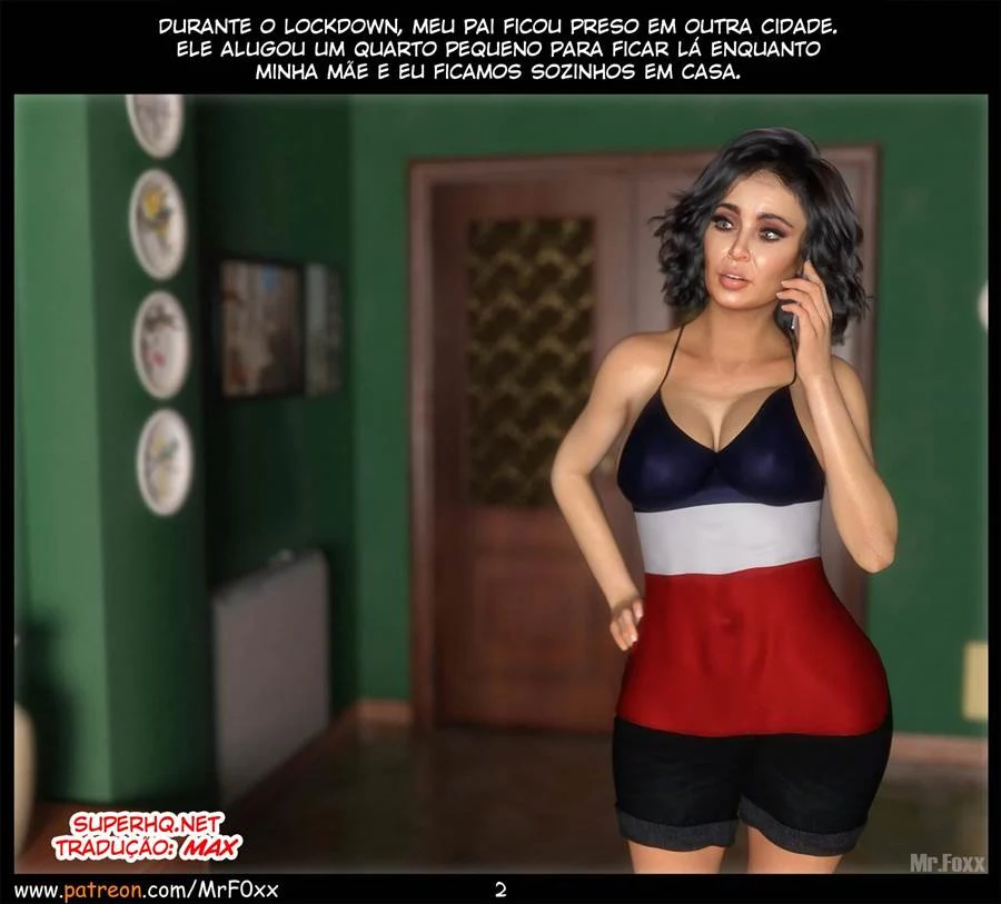 Desbloqueio Total: Sexo Explícito em HQ 3D Durante o Lockdown