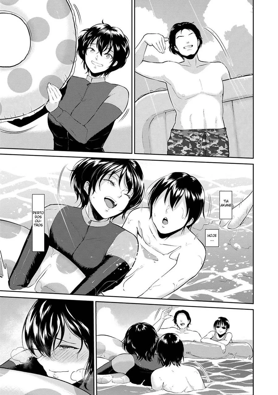 Verão Ardente: As Travessuras Picantes da Tia Akane - Hentai Incestuoso