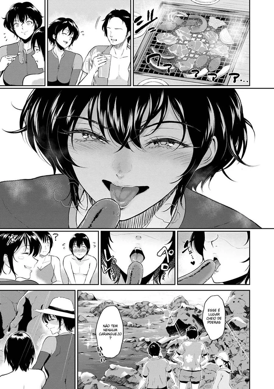 Verão Ardente: As Travessuras Picantes da Tia Akane - Hentai Incestuoso