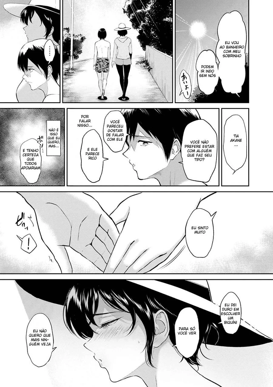 Verão Ardente: As Travessuras Picantes da Tia Akane - Hentai Incestuoso