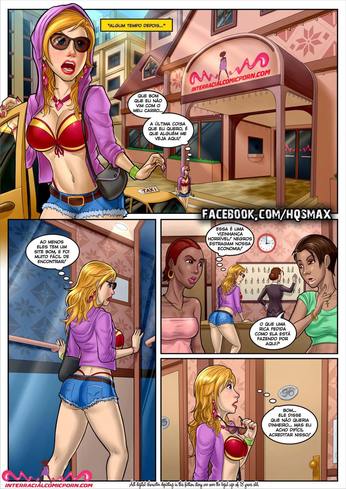 Hentai Interracial Explícito: Quadrinhos Eróticos com Cenas Proibidas