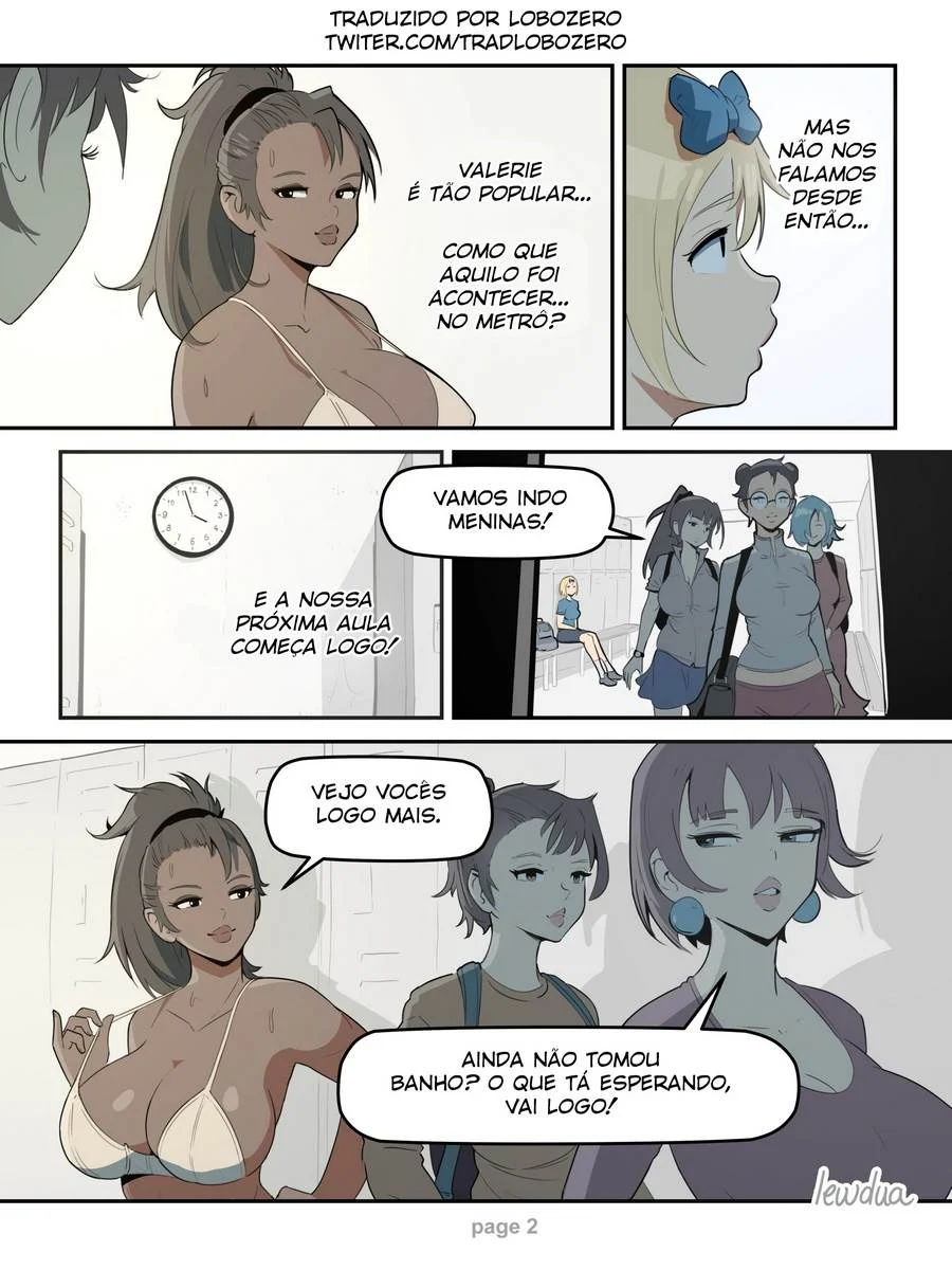 No Vestuário Secreto: Futa Fode Duro em HQ Proibida