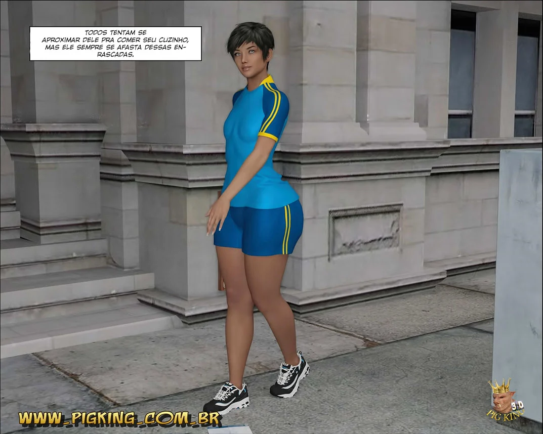 Sedutoras Aventuras de uma Top Model Travesti: HQ Pornô em 3D Explícita
