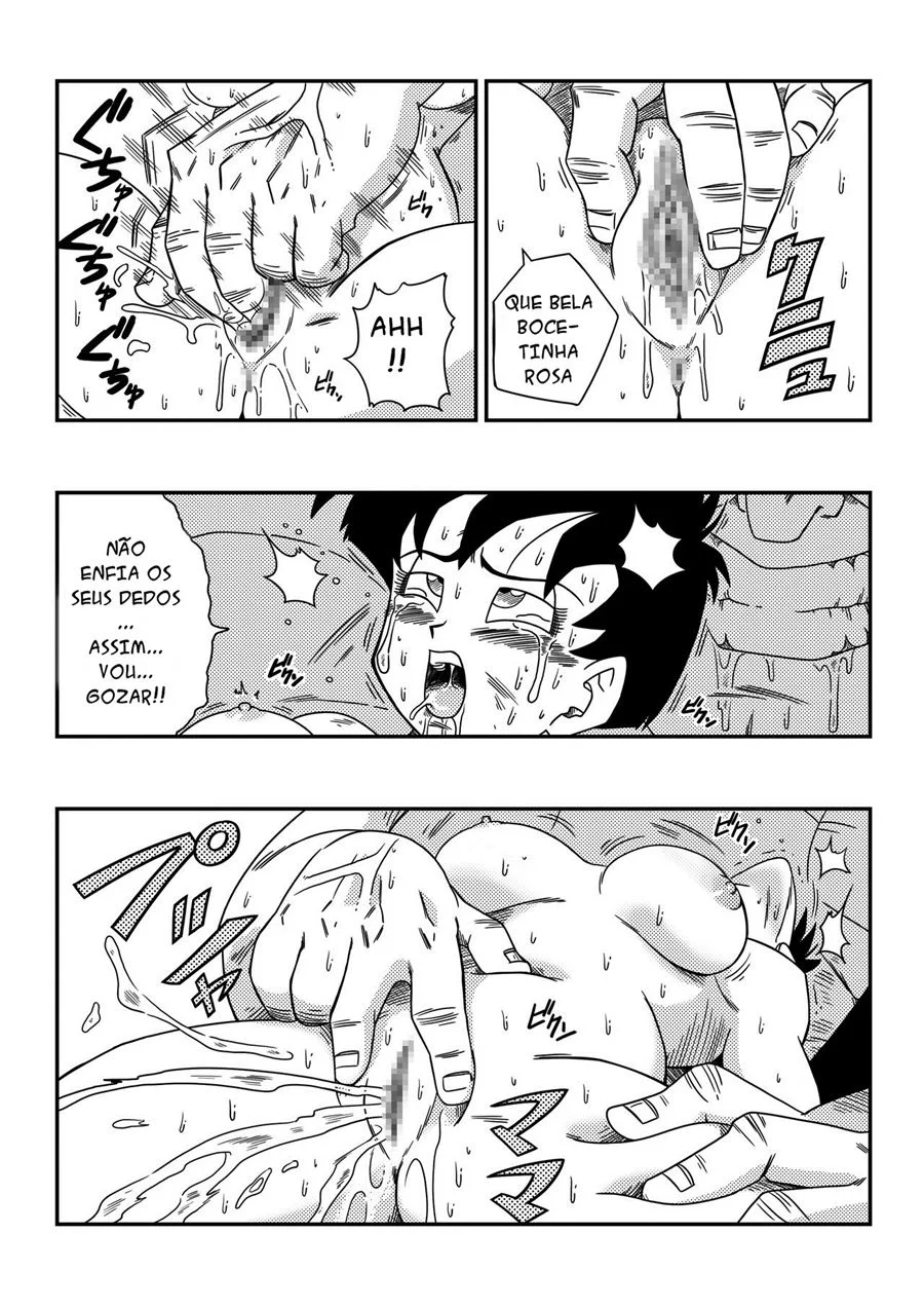 Videl Dominada por Spopovich - Sexo Explícito em Quadrinhos de Dragon Ball