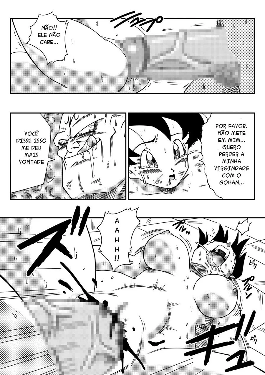 Videl Dominada por Spopovich - Sexo Explícito em Quadrinhos de Dragon Ball