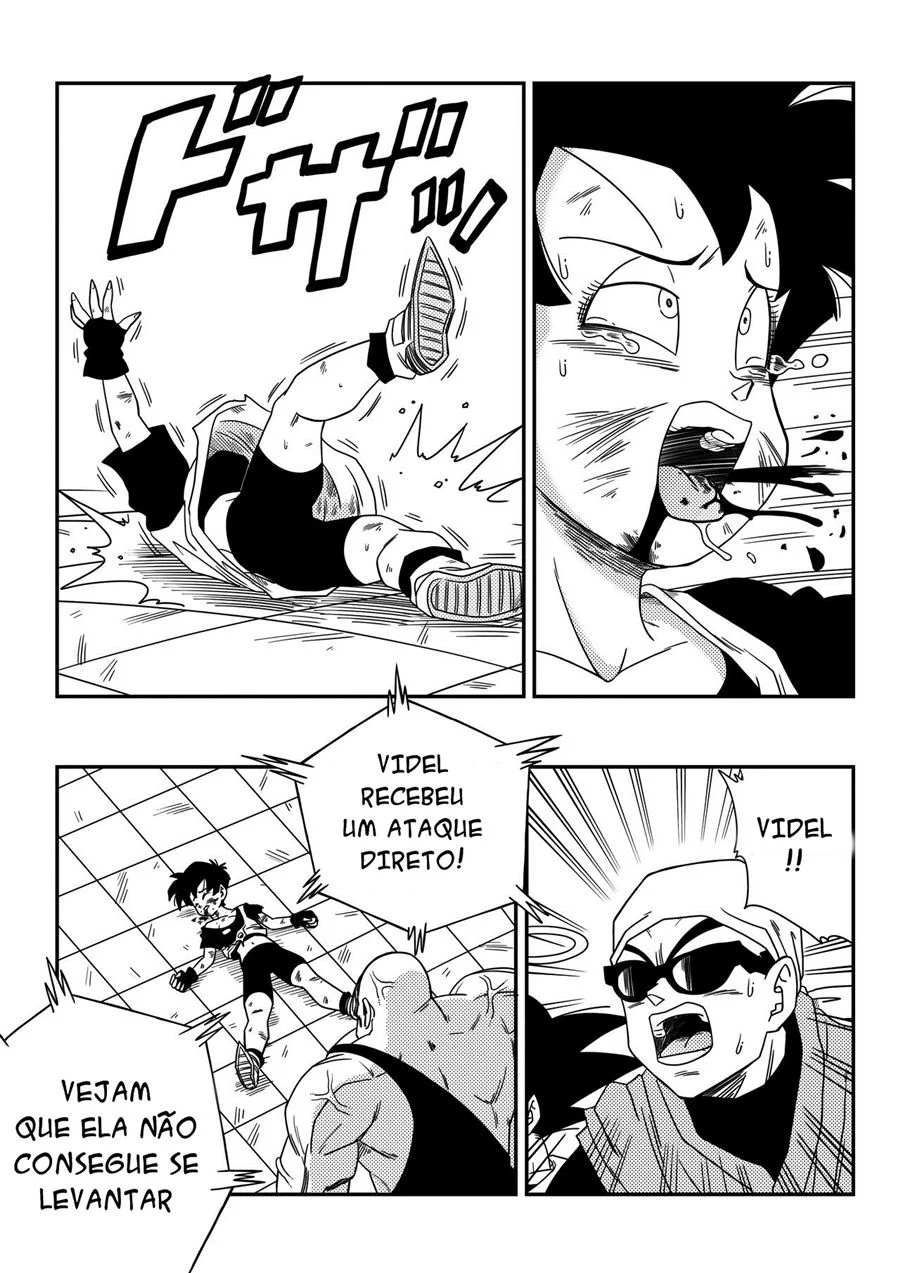 Videl Dominada por Spopovich - Sexo Explícito em Quadrinhos de Dragon Ball