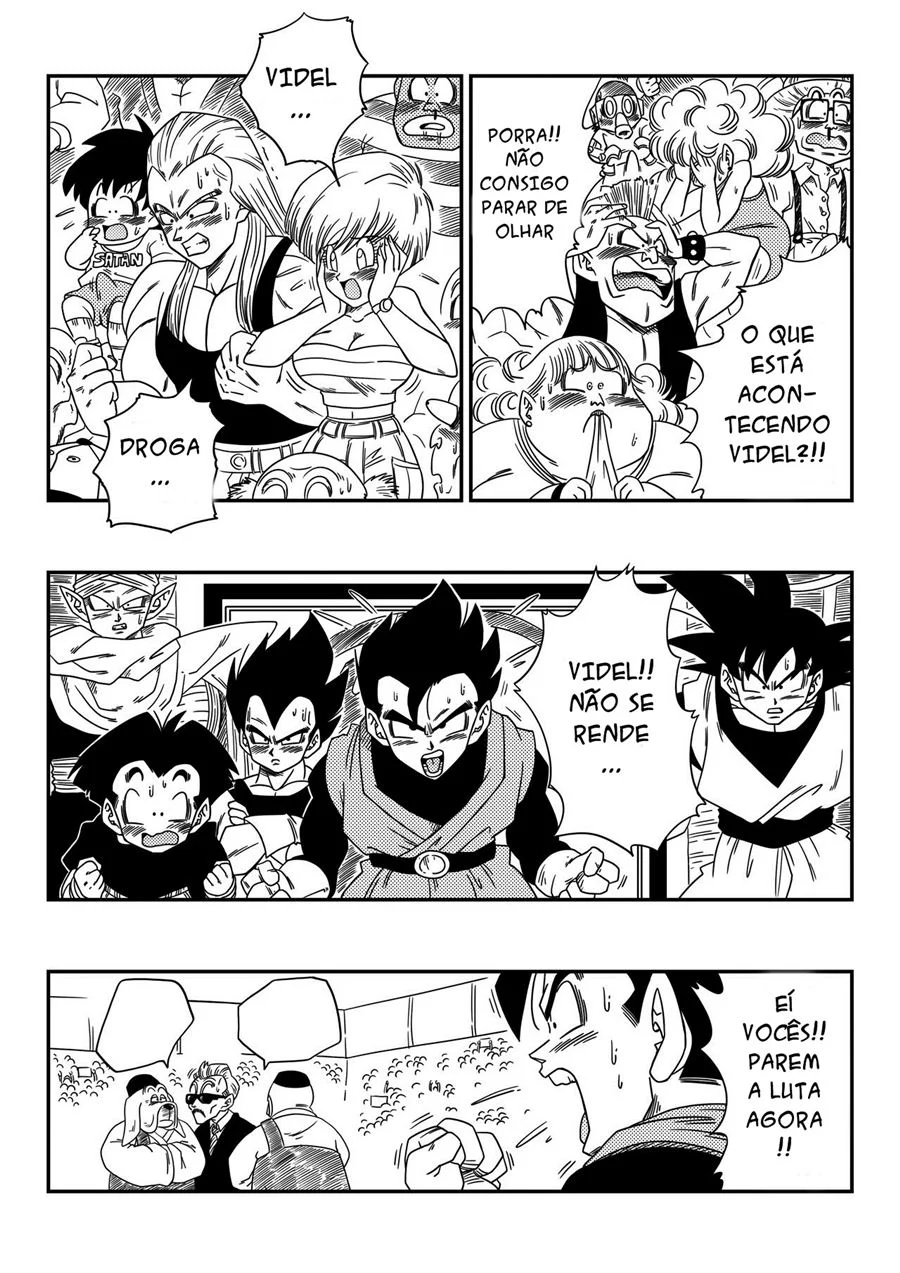 Videl Dominada por Spopovich - Sexo Explícito em Quadrinhos de Dragon Ball