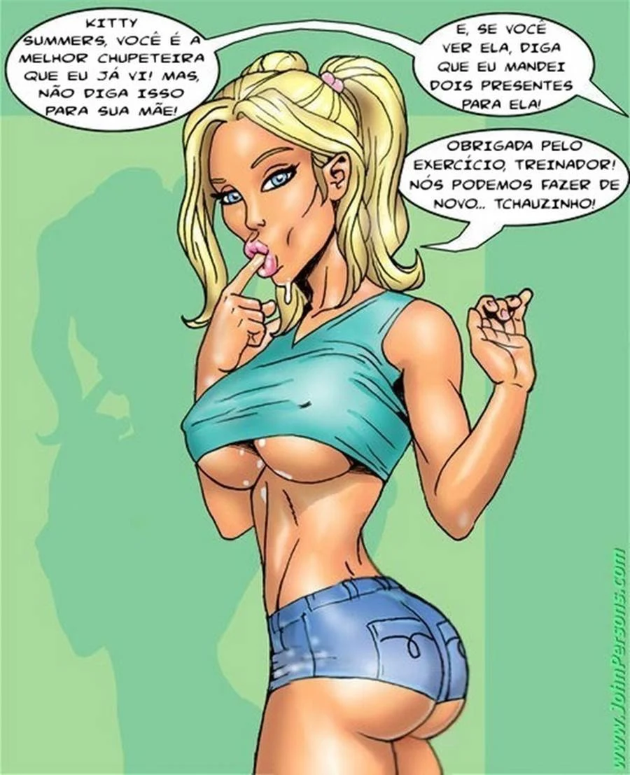 Loiras Safadas Transando com Negrões - Histórias Eróticas em HQ