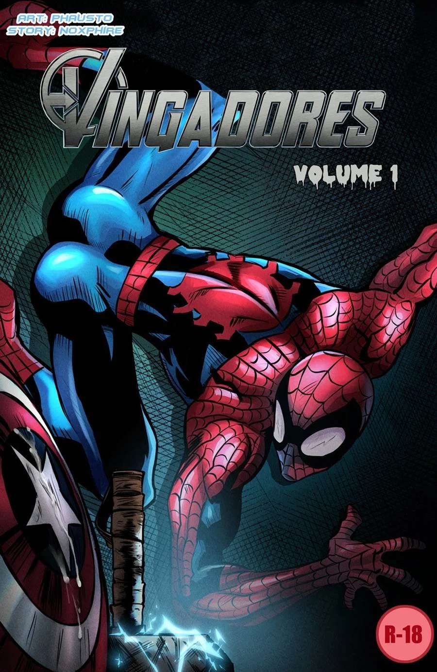 Memorável Hentai Gay: Thor e Capitão América em Sexo Explícito nos Quadrinhos