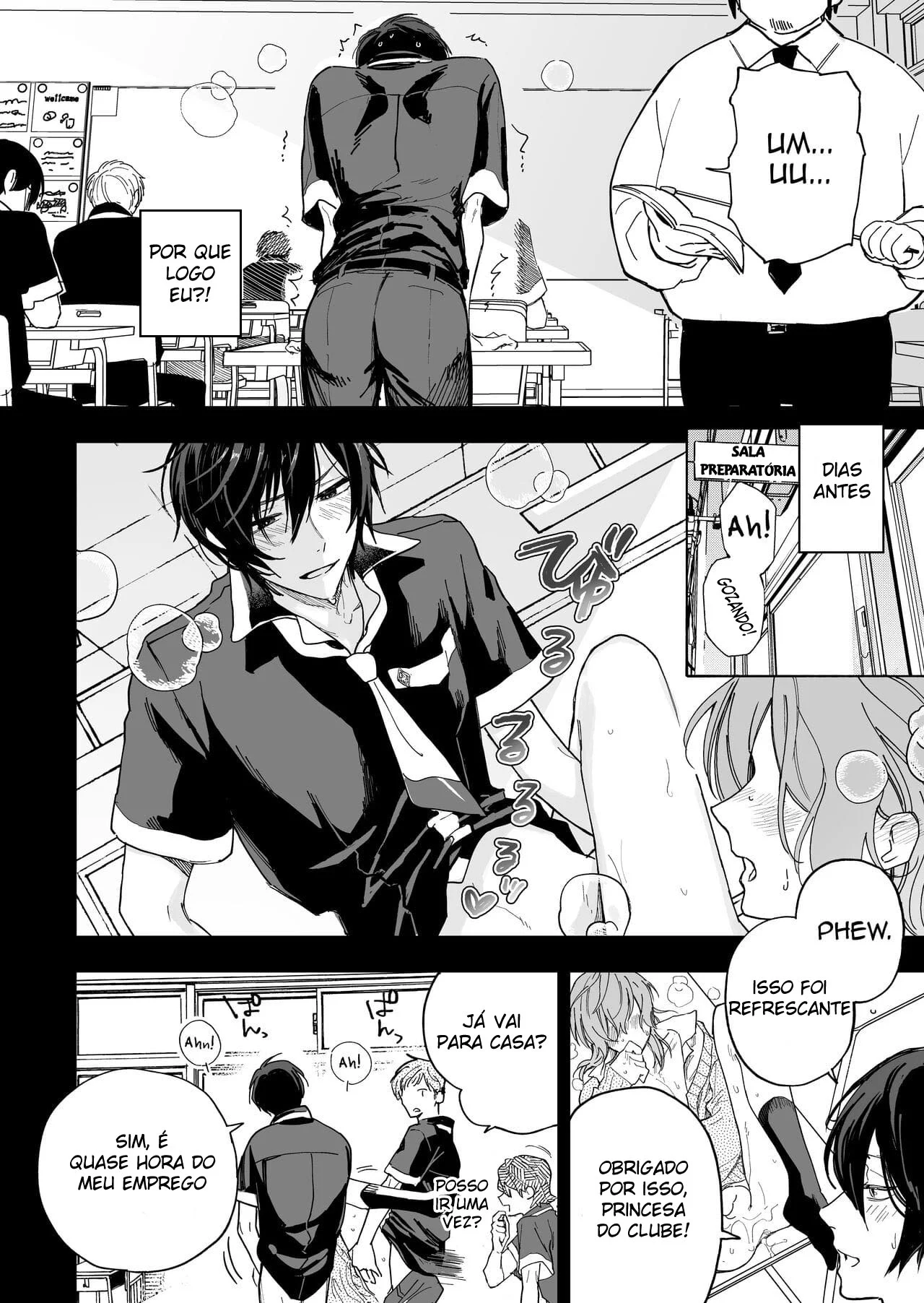 Castigos Sensuais Entre Alunos Rebeldes Em Yaoi Proibido
