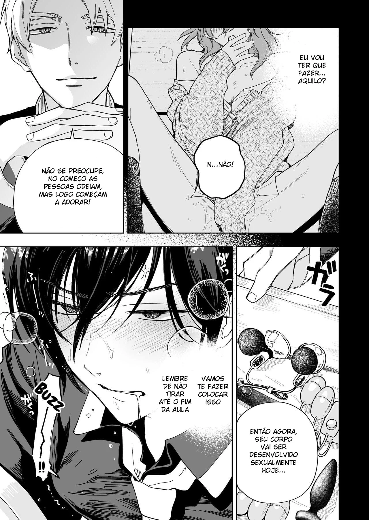 Castigos Sensuais Entre Alunos Rebeldes Em Yaoi Proibido