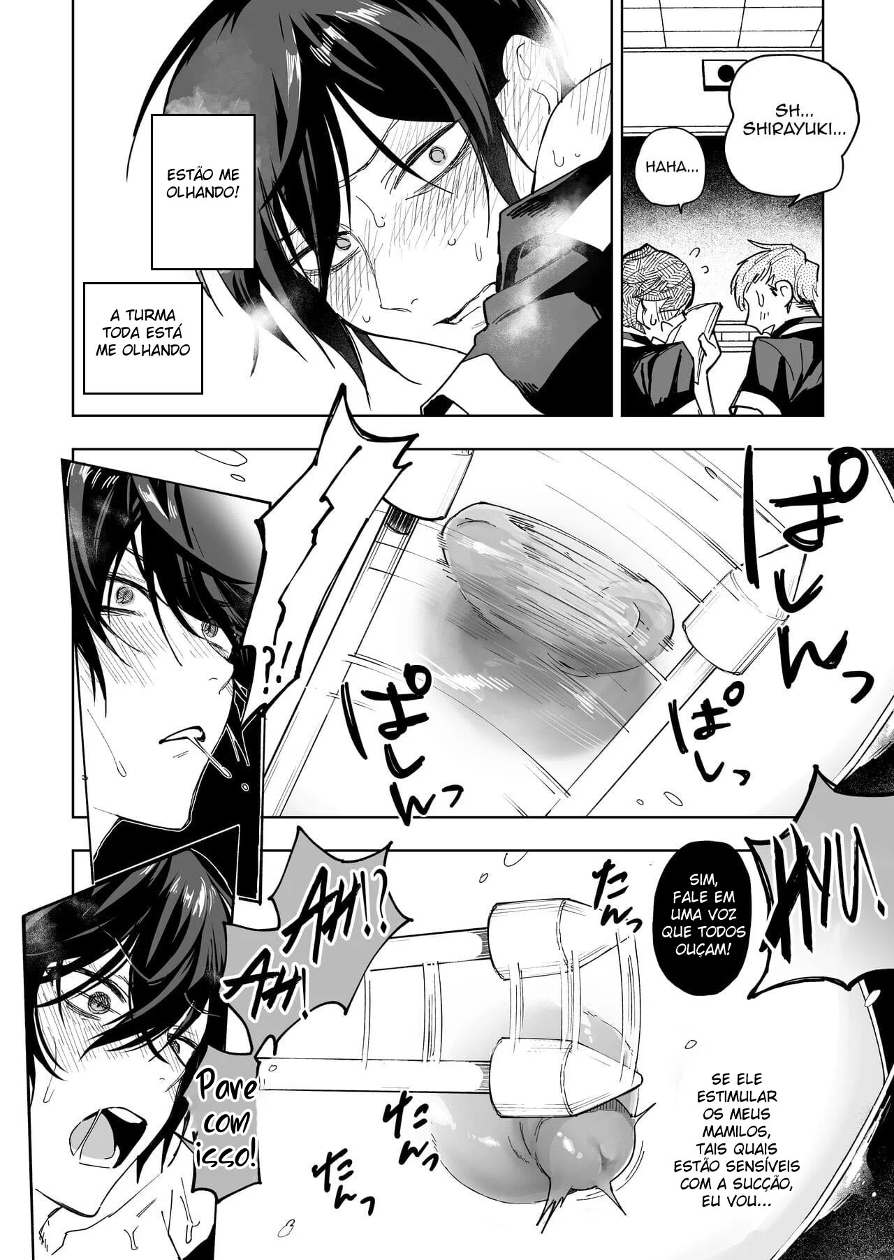 Castigos Sensuais Entre Alunos Rebeldes Em Yaoi Proibido