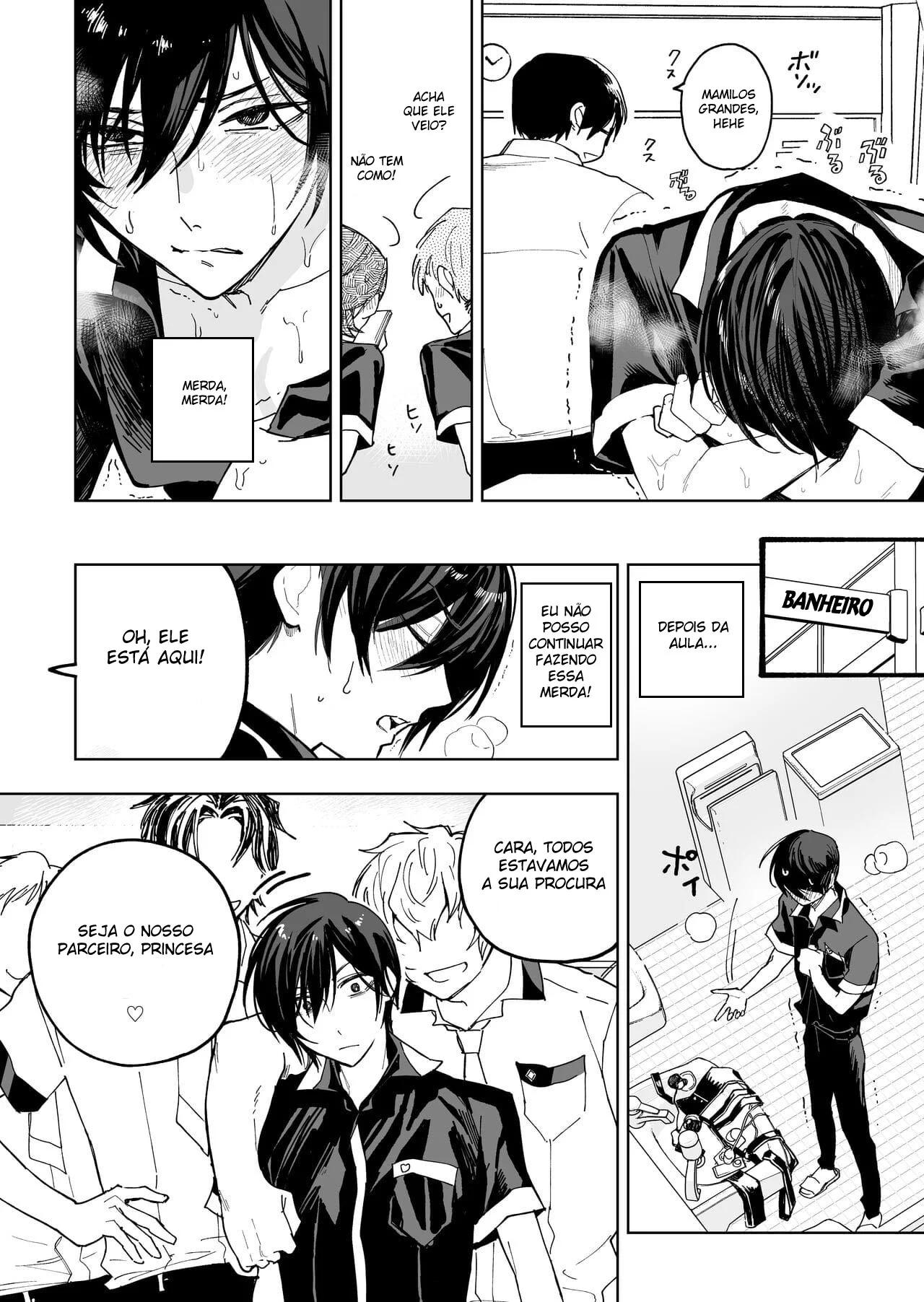Castigos Sensuais Entre Alunos Rebeldes Em Yaoi Proibido