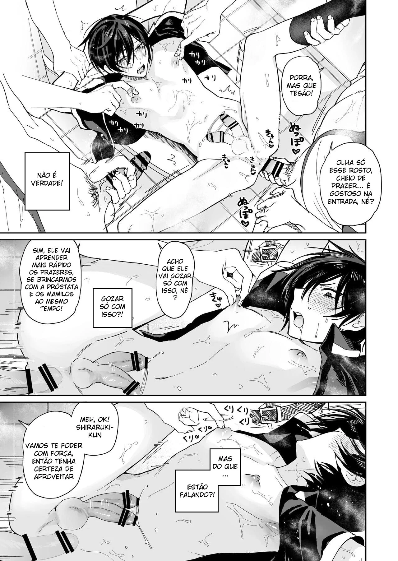 Castigos Sensuais Entre Alunos Rebeldes Em Yaoi Proibido