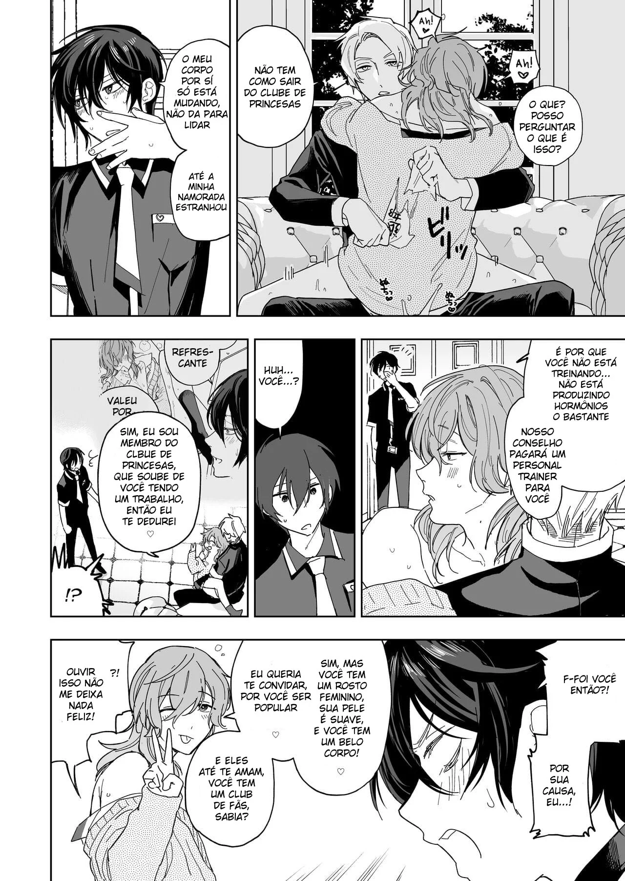 Castigos Sensuais Entre Alunos Rebeldes Em Yaoi Proibido