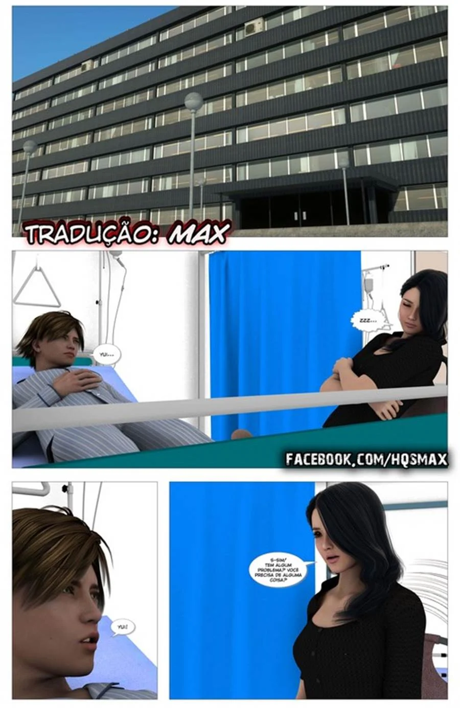 Violet Off Color Blue 2 - Quadrinhos Eróticos 3D com Cenas Explícitas e Intensas