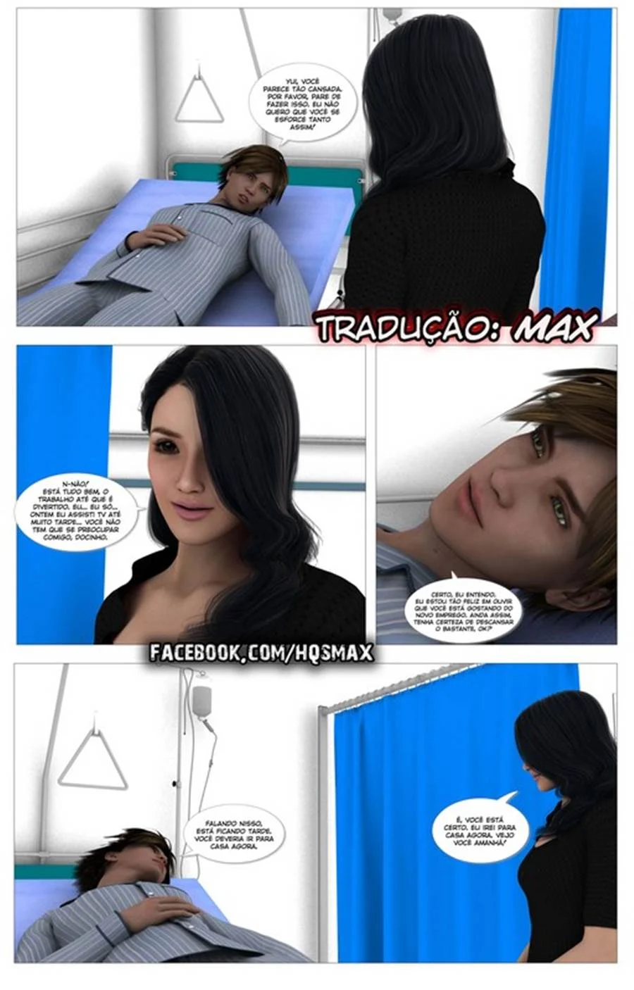 Violet Off Color Blue 2 - Quadrinhos Eróticos 3D com Cenas Explícitas e Intensas