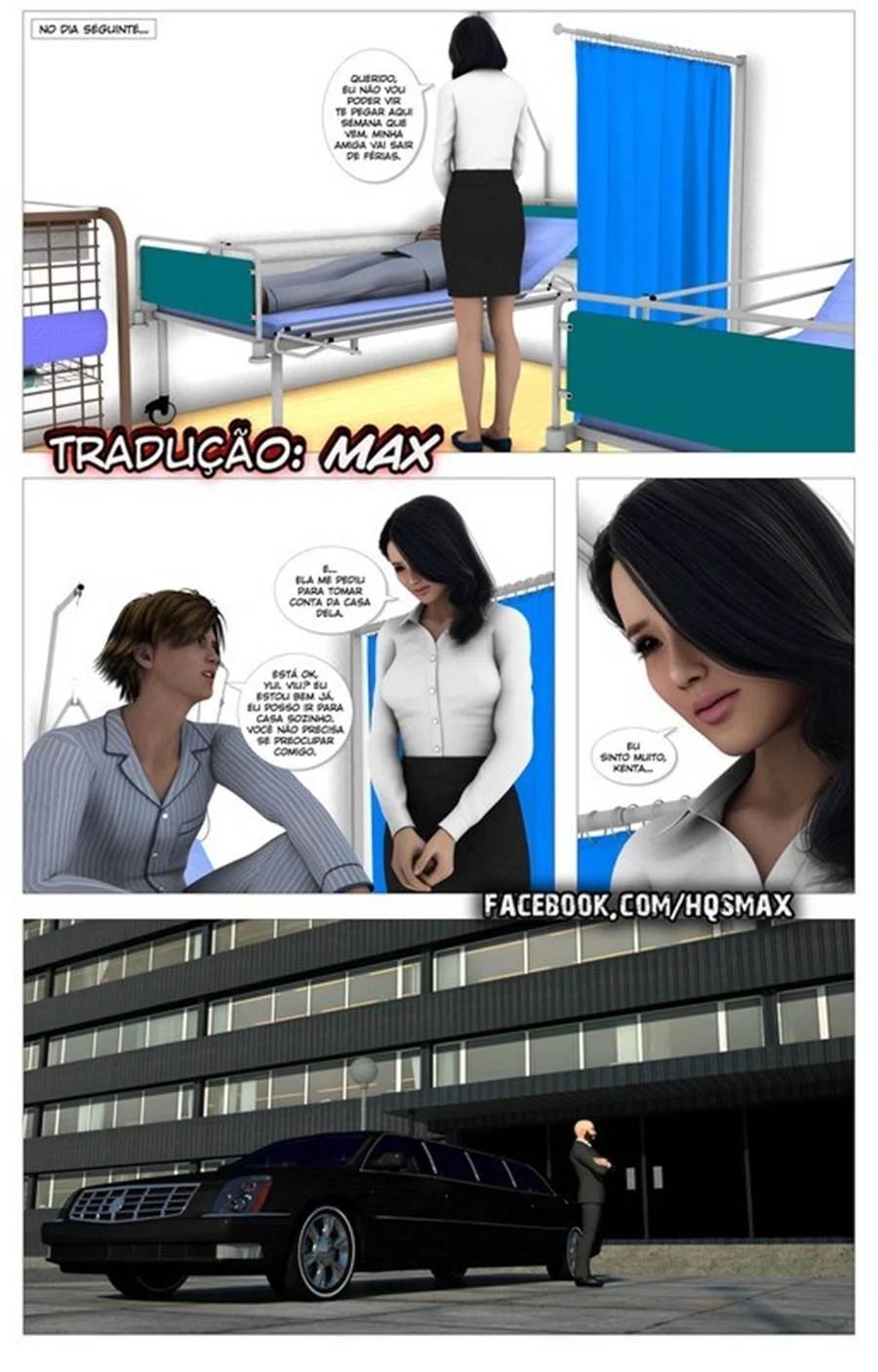 Quadrinhos Eróticos: Traição Explícita em Violet Off Color Blue 4 - Cenas Picantes de HQ