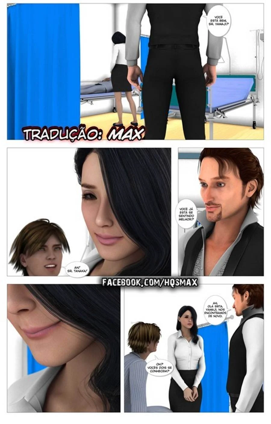 Quadrinhos Eróticos: Traição Explícita em Violet Off Color Blue 4 - Cenas Picantes de HQ