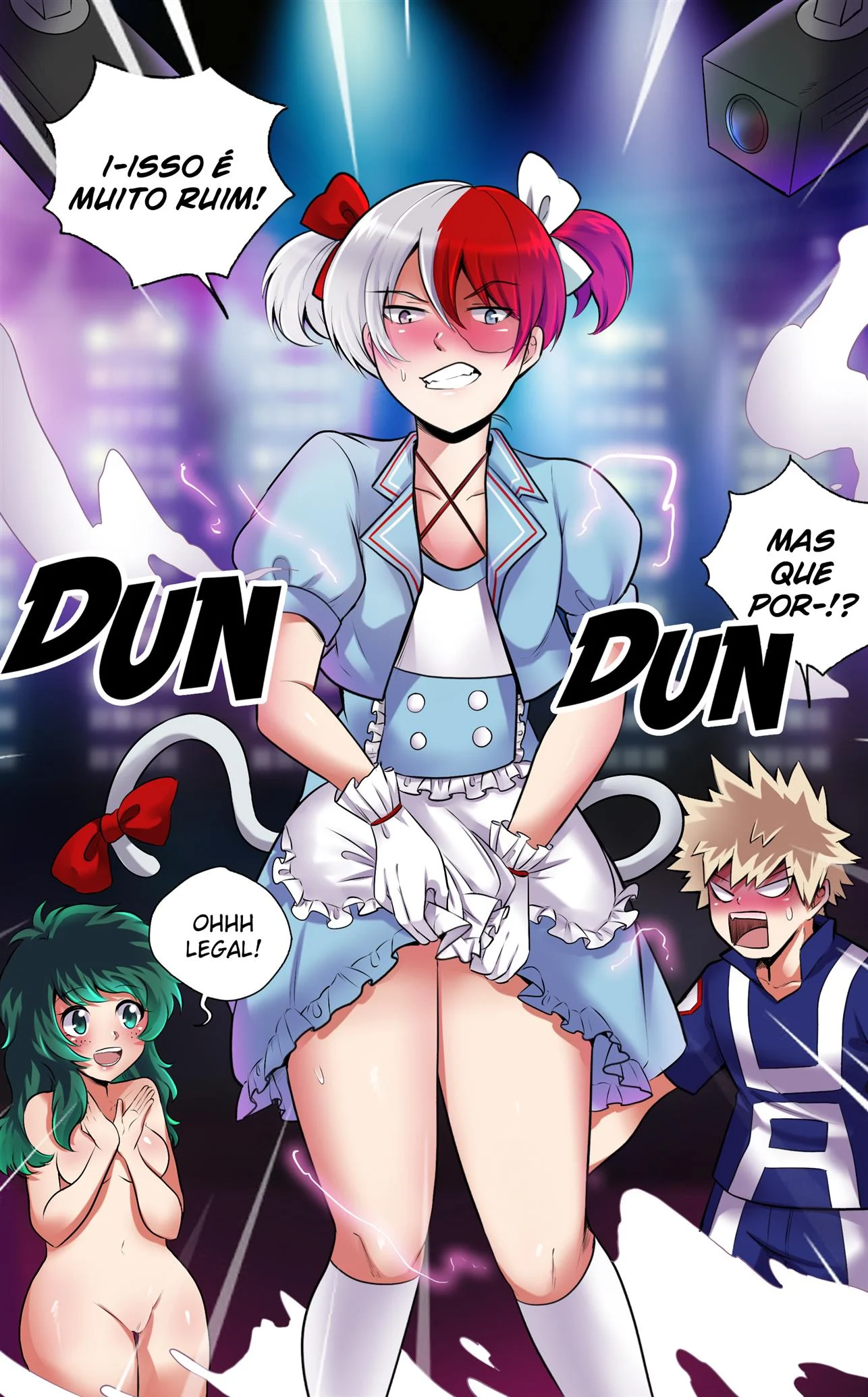 Sendo dominadas pelo vilão: Putarias de Boku no Hero em HQ