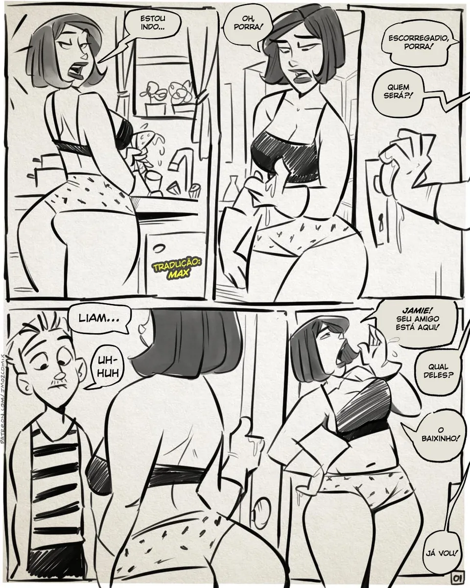 Hentai Nacional: Quadrinhos Eróticos com Jmos e Peaches Transando