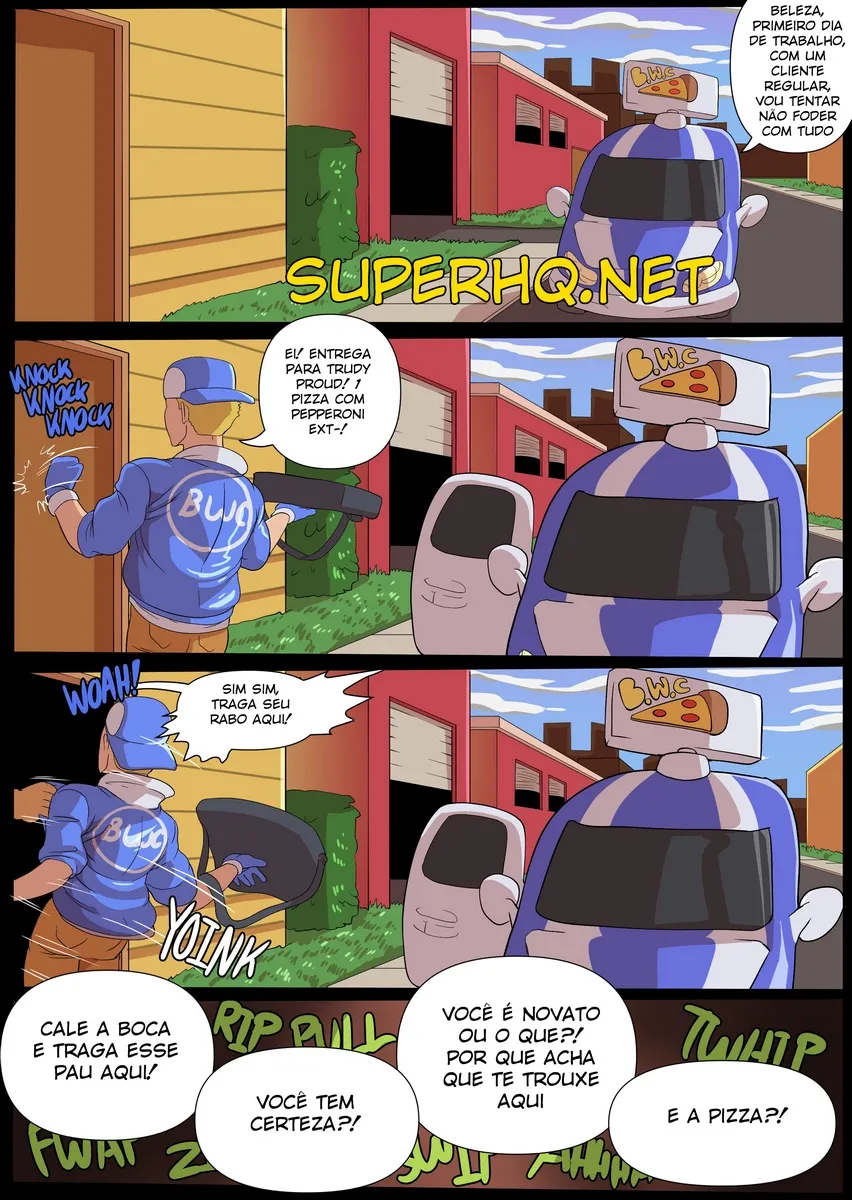 Pepperoni Picante: Trudy Entrega Muito Mais que Pizza em HQ Pornô Pepperoni Picante: Trudy Entrega Muito Mais que Pizza em HQ Pornô