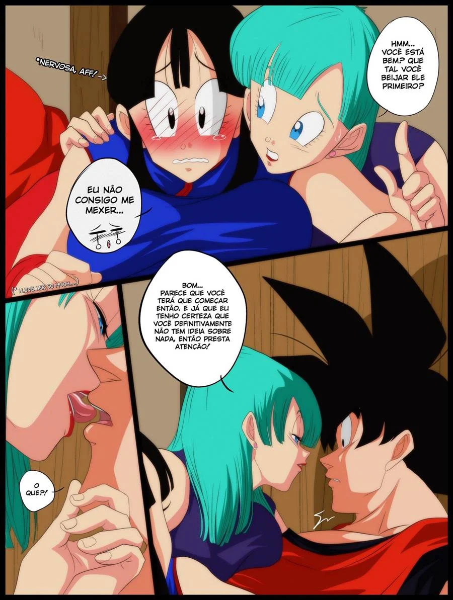 Quadrinhos Explícitos: Goku, Chichi e Bulma em Orgia Proibida de Dragon Ball Quadrinhos Explícitos: Goku, Chichi e Bulma em Orgia Proibida de Dragon Ball