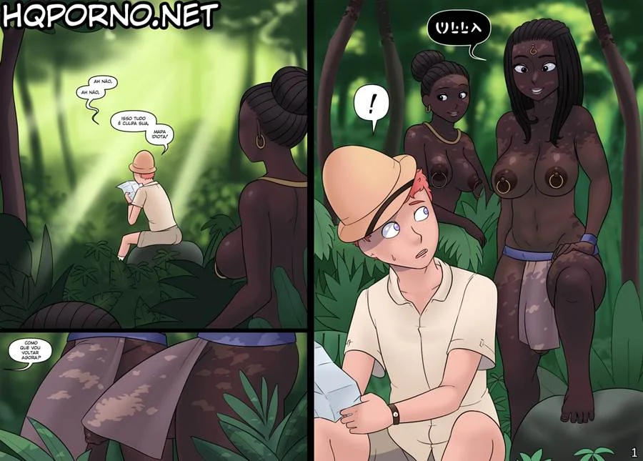 Aventuras Explícitas: O Explorador Apaixonado em HQ Erótica Gay