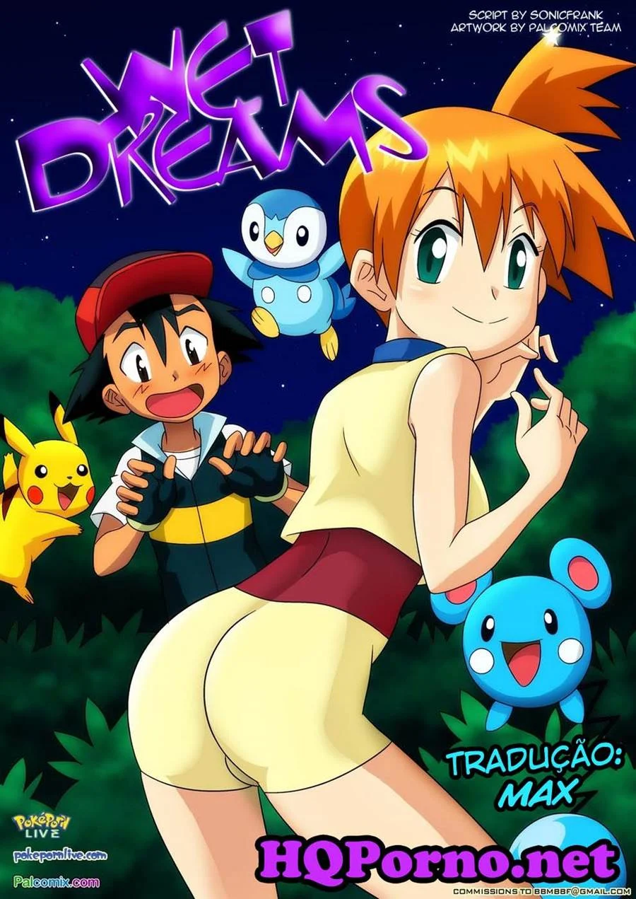 Sonhos Eróticos Pokemon: Quadrinhos Explícitos de Sexo e Fantasias Molhadas