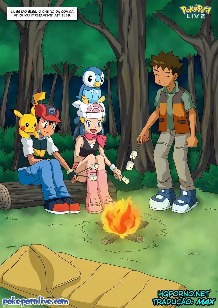 Sonhos Eróticos Pokemon: Quadrinhos Explícitos de Sexo e Fantasias Molhadas