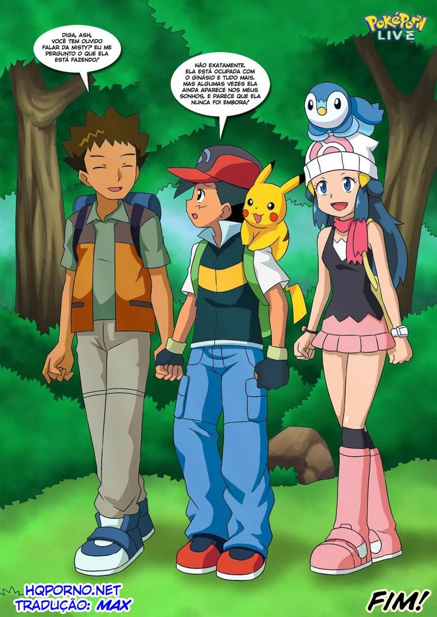 Sonhos Eróticos Pokemon: Quadrinhos Explícitos de Sexo e Fantasias Molhadas