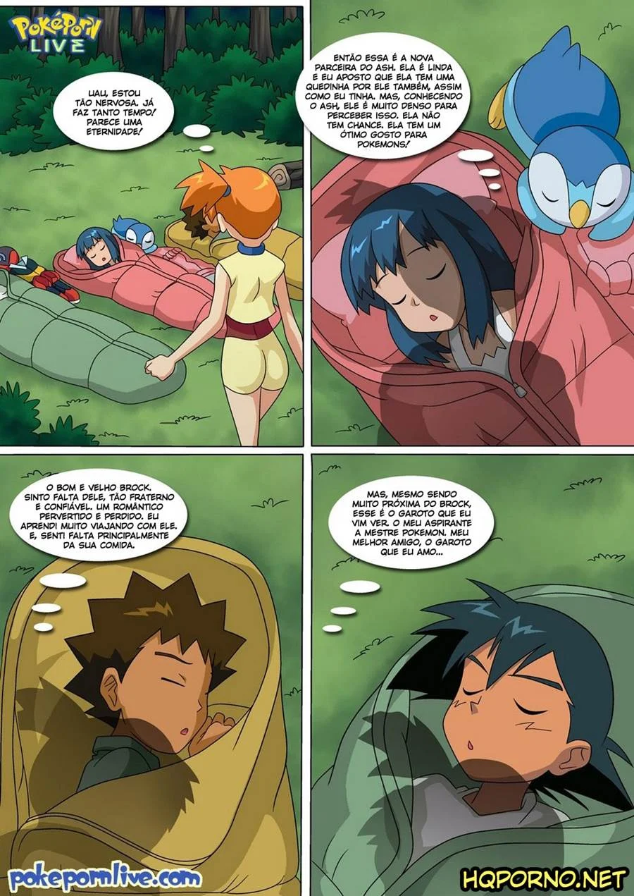 Sonhos Eróticos Pokemon: Quadrinhos Explícitos de Sexo e Fantasias Molhadas