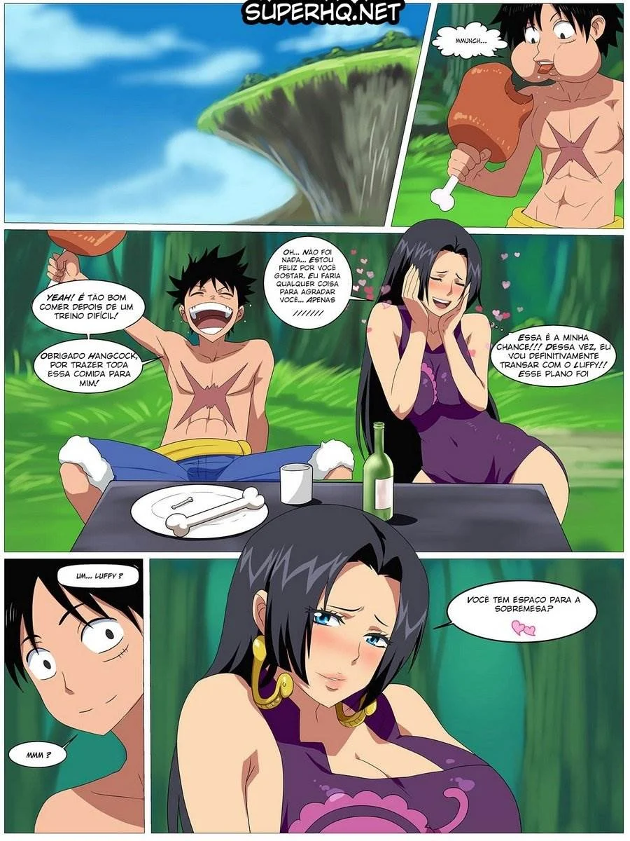 Sonho Molhado: Hancock implorando pela rola poderosa de Luffy Sonho Molhado: Hancock implorando pela rola poderosa de Luffy