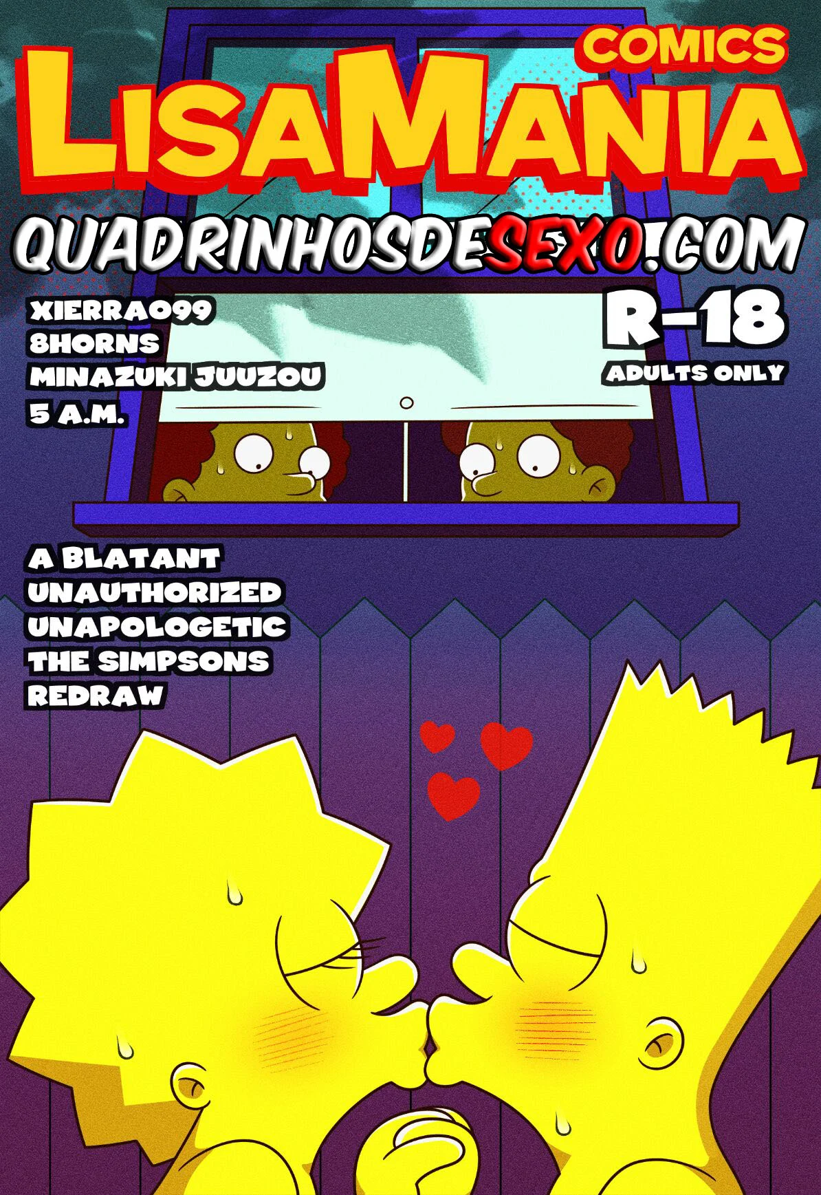 Sexo Explícito: Lisa dos Simpsons em HQ Erótica com irmã safada Sexo Explícito: Lisa dos Simpsons em HQ Erótica com irmã safada